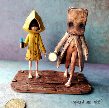 Mono y Six de Little Nightmares 2