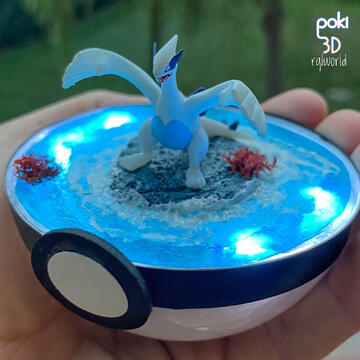 Lugia con LEDS